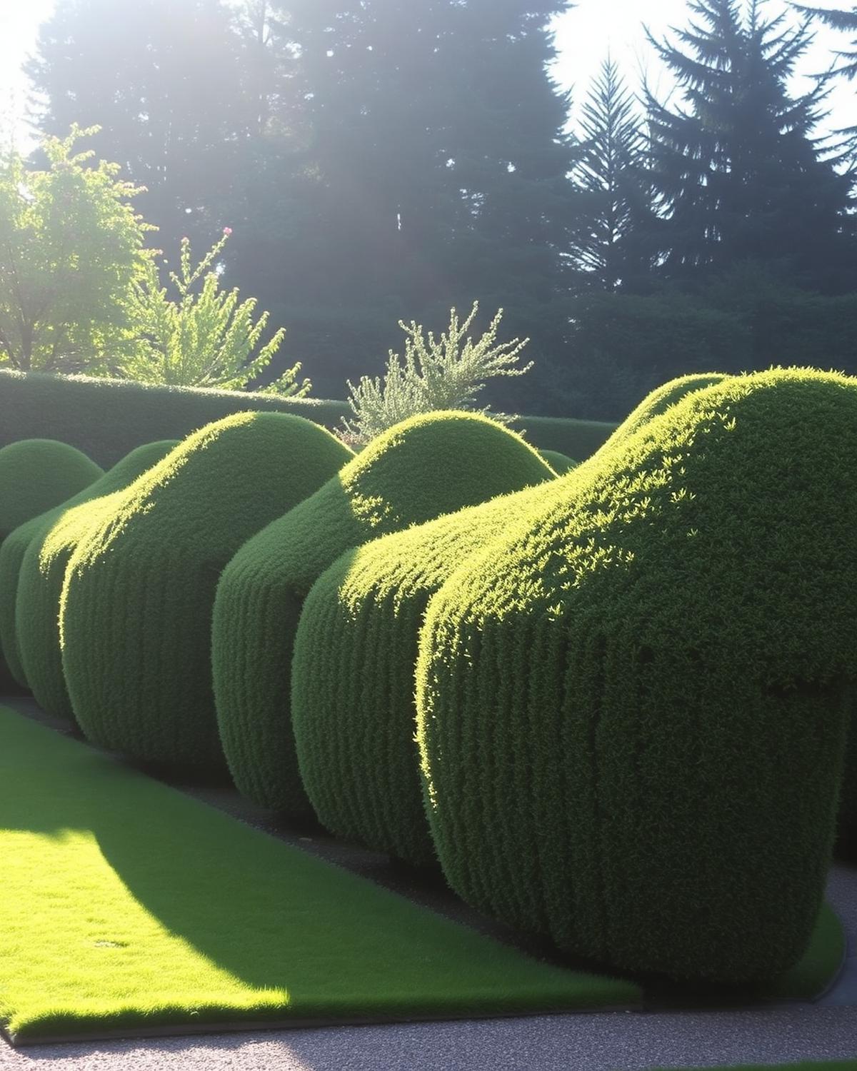 Hedge shaping project by NZ Tree Smiths — Formal totara hedge reshape, Mount Eden